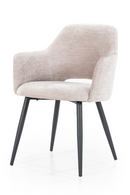 Fabric Cut-Out Dining Chair | Eleonora Esmee | Dutchfurniture.com