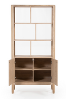 Oak 2-Door Bookcase | Eleonora Harvey | Dutchfurniture.com