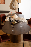 Mango Wood Modern Dining Table | Eleonora Jordy | Dutchfurniture.com
