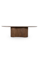 Mango Wood Modern Dining Table | Eleonora Jordy | Dutchfurniture.com
