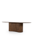 Mango Wood Modern Dining Table | Eleonora Jordy | Dutchfurniture.com