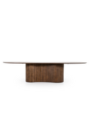 Mango Wood Modern Dining Table | Eleonora Jordy | Dutchfurniture.com