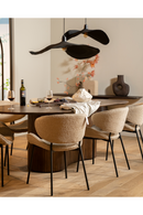Mango Wood Modern Dining Table | Eleonora Jordy | Dutchfurniture.com