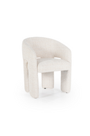 Curved Back Lounge Dining Chair | Eleonora Hamilton | Oroatrade.com