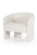 Curved Back Lounge Dining Chair | Eleonora Hamilton | Oroatrade.com