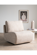 Fabric Upholstered Swivel Lounge Chair | Eleonora Lucia | Dutchfurniture.com