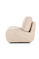 Fabric Upholstered Swivel Lounge Chair | Eleonora Lucia | Dutchfurniture.com