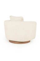Curved Back Swivel Accent Chair | Eleonora Jordan | Dutchfurniture.com
