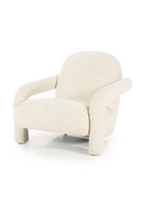 Upholstered Chunky Lounge Armchair | Eleonora Monica | Dutchfurniture.com