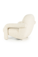 Upholstered Chunky Lounge Armchair | Eleonora Monica | Dutchfurniture.com