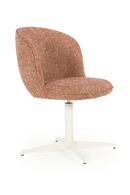 Curved Back Swivel Chair | Eleonora Molly | Dutchfurniture.com