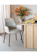Fabric Upholstered Dining Armchair | Eleonora Indy | Dutchfurniture.com
