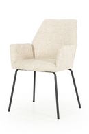 Fabric Upholstered Dining Armchair | Eleonora Indy | Dutchfurniture.com