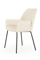 Fabric Upholstered Dining Armchair | Eleonora Indy | Dutchfurniture.com