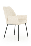 Fabric Upholstered Dining Armchair | Eleonora Indy | Dutchfurniture.com