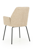 Fabric Upholstered Dining Armchair | Eleonora Indy | Dutchfurniture.com