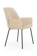 Fabric Upholstered Dining Armchair | Eleonora Indy | Dutchfurniture.com