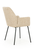 Fabric Upholstered Dining Armchair | Eleonora Indy | Dutchfurniture.com