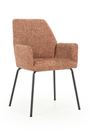Fabric Upholstered Dining Armchair | Eleonora Indy | Dutchfurniture.com