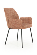 Fabric Upholstered Dining Armchair | Eleonora Indy | Dutchfurniture.com