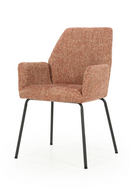 Fabric Upholstered Dining Armchair | Eleonora Indy | Dutchfurniture.com