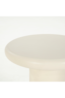 White Round Pedestal Side Table | Eleonora Jade | Dutchfurniture.com