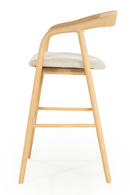Lacquered Ash Wood Barstool | Eleonora Rayven | Dutchfurniture.com