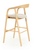 Lacquered Ash Wood Barstool | Eleonora Rayven | Dutchfurniture.com