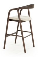 Lacquered Ash Wood Barstool | Eleonora Rayven | Dutchfurniture.com