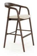 Lacquered Ash Wood Barstool | Eleonora Rayven | Dutchfurniture.com