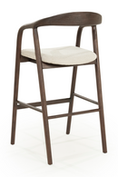 Lacquered Ash Wood Barstool | Eleonora Rayven | Dutchfurniture.com