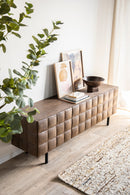 Carved Mango Wood TV Cabinet | Eleonora Felix | Dutchfurniture.com