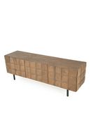 Carved Mango Wood TV Cabinet | Eleonora Felix | Dutchfurniture.com