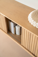 Fluted Oak TV Cabinet S | Eleonora Milo | Dutchfurniture.com