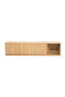 Fluted Oak TV Cabinet S | Eleonora Milo | Dutchfurniture.com