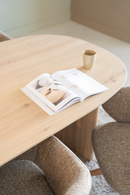 Oak Scandinavian Dining Table M | Eleonora Dex | Dutchfurniture.com
