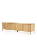 Oak Wood 4-Door TV Cabinet | Eleonora Jake | Dutchfurniture.com