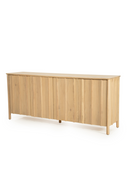 Oak Wood 4-Door Sideboard | Eleonora Jake | Dutchfurniture.com