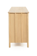 Oak Wood 4-Door Sideboard | Eleonora Jake | Dutchfurniture.com
