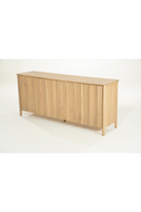 Oak Wood 4-Door Sideboard | Eleonora Jake | Dutchfurniture.com