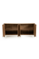 Oak Wood 4-Door Sideboard | Eleonora Jake | Dutchfurniture.com