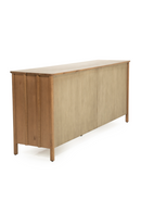 Oak Wood 4-Door Sideboard | Eleonora Jake | Dutchfurniture.com