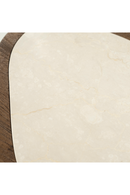 White Marble Triangular Side Table | Eleonora Fred | Dutchfurniture.com