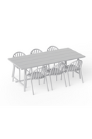 Aluminum 6-Seater Outdoor Table | Fatboy Fred | Dutchfurniture.com