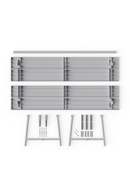 Aluminum 6-Seater Outdoor Table | Fatboy Fred | Dutchfurniture.com