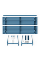 Aluminum 6-Seater Outdoor Table | Fatboy Fred | Dutchfurniture.com