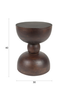 Mango Wood Side Table | DF Izzy | Dutchfurniture.com