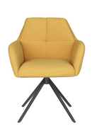 Square Tufted Swivel Armchair | DF Pete | Dutchfurniture.com