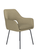 Cut-Out Back Dining Armchair | DF Mos | Dutchfurniture.com
