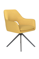 Cut-Out Back Swivel Armchair | DF Mos | Dutchfurniture.com